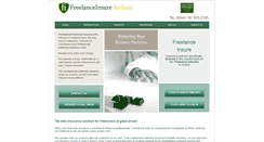 Desktop Screenshot of freelanceinsure.ie